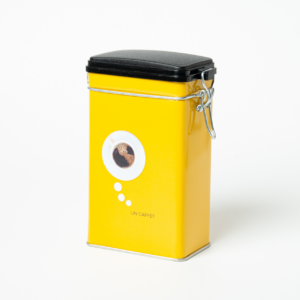Boite à Café 250 g - Moderne Jaune Café