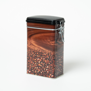 Boite à Café 250 g - Motif Grains de Café Intenses