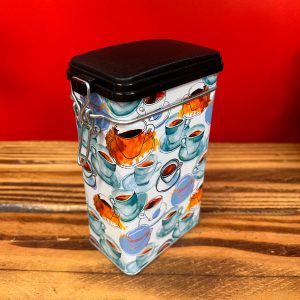 Boite à Café 250 g - Motif Tasses Aquarelle