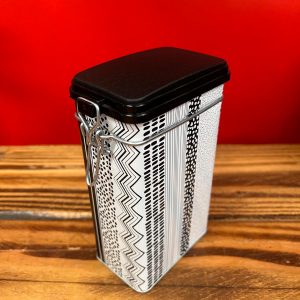 Boite à Café 250 g - Motif Graphique Noir & Blanc