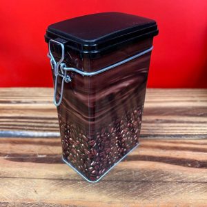 Boite à Café 250 g - Motif Grains de Café Intenses