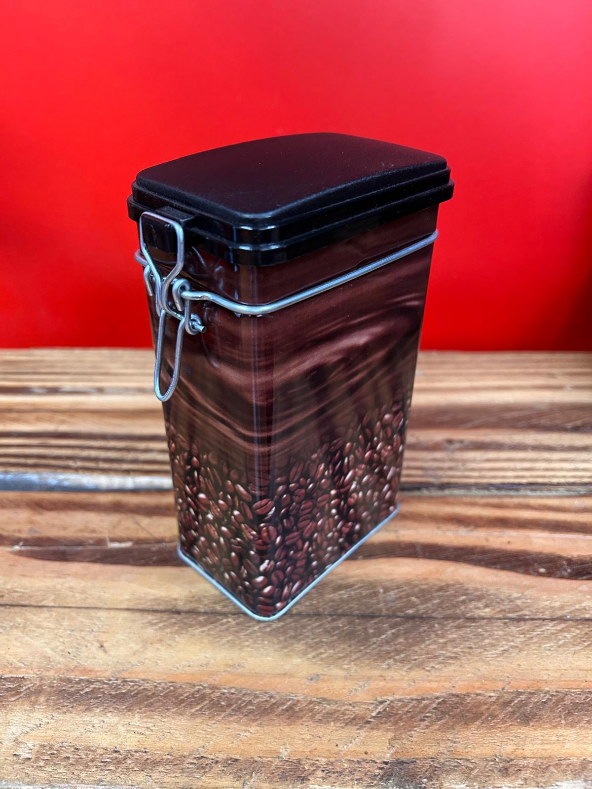 Boite à Café 250 g - Motif Grains de Café Intenses