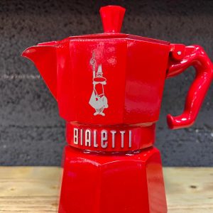 Cafetière Italienne Bialetti 3 tasses - Rouge