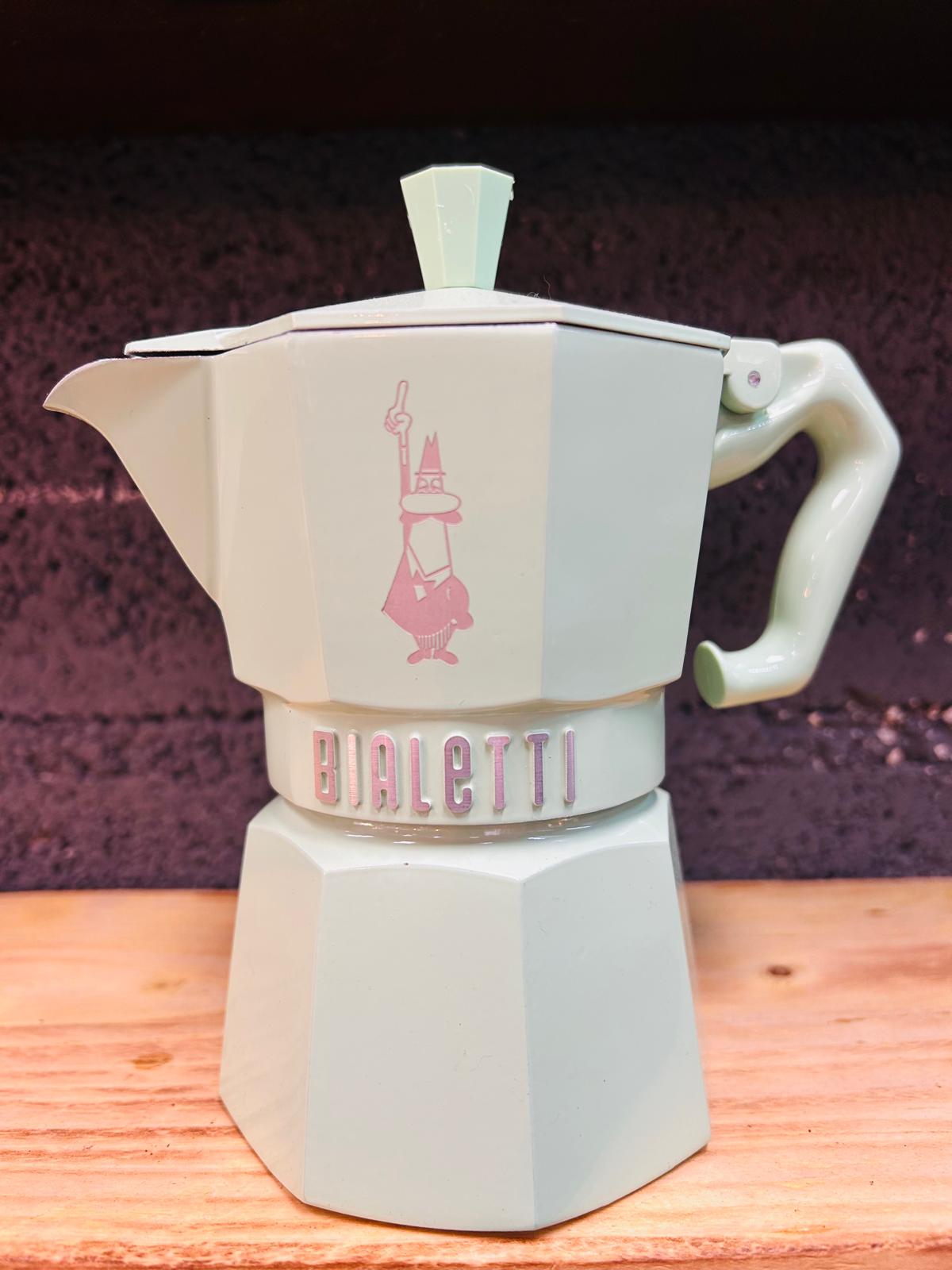 Cafetière Italienne Bialetti 3 tasses - Vert clair