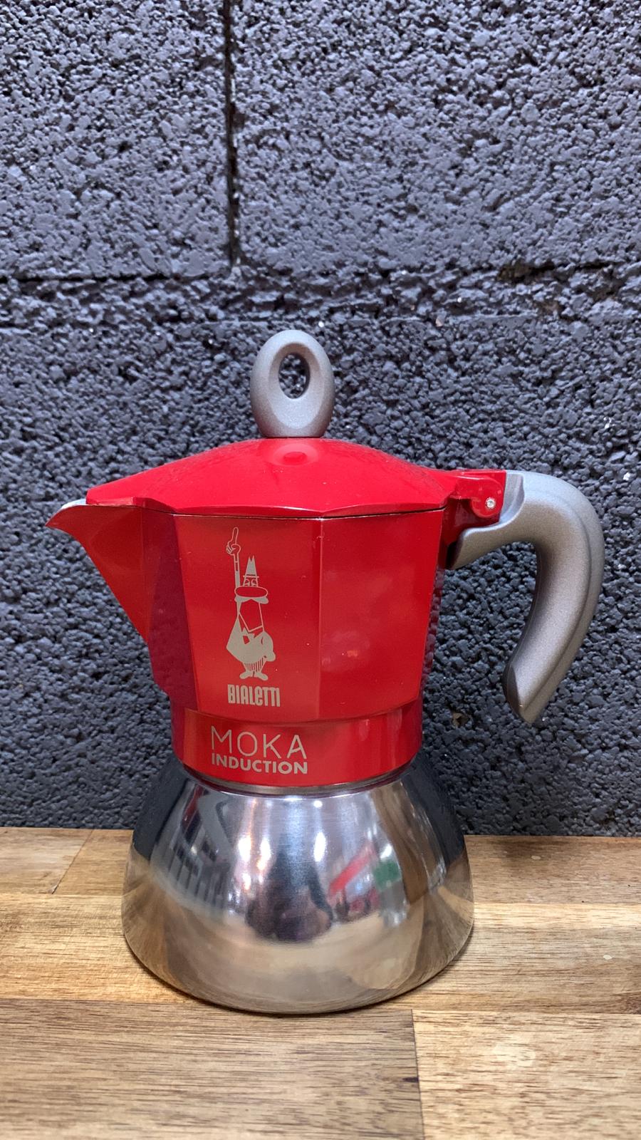 Cafetière Moka Induction 3 tasses - Aluminium