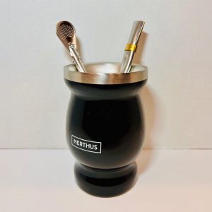 Kit Calebasse en Inox - 2 pailles