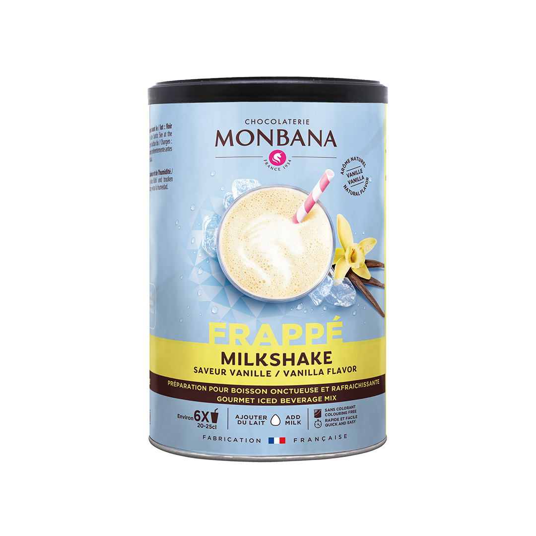 FRAPPÉ MILKSHAKE VANILLE 250 GRS