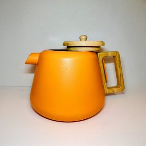 Théière en fonte Orange 1L
